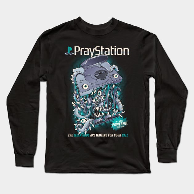 The PrayStation Long Sleeve T-Shirt by massai